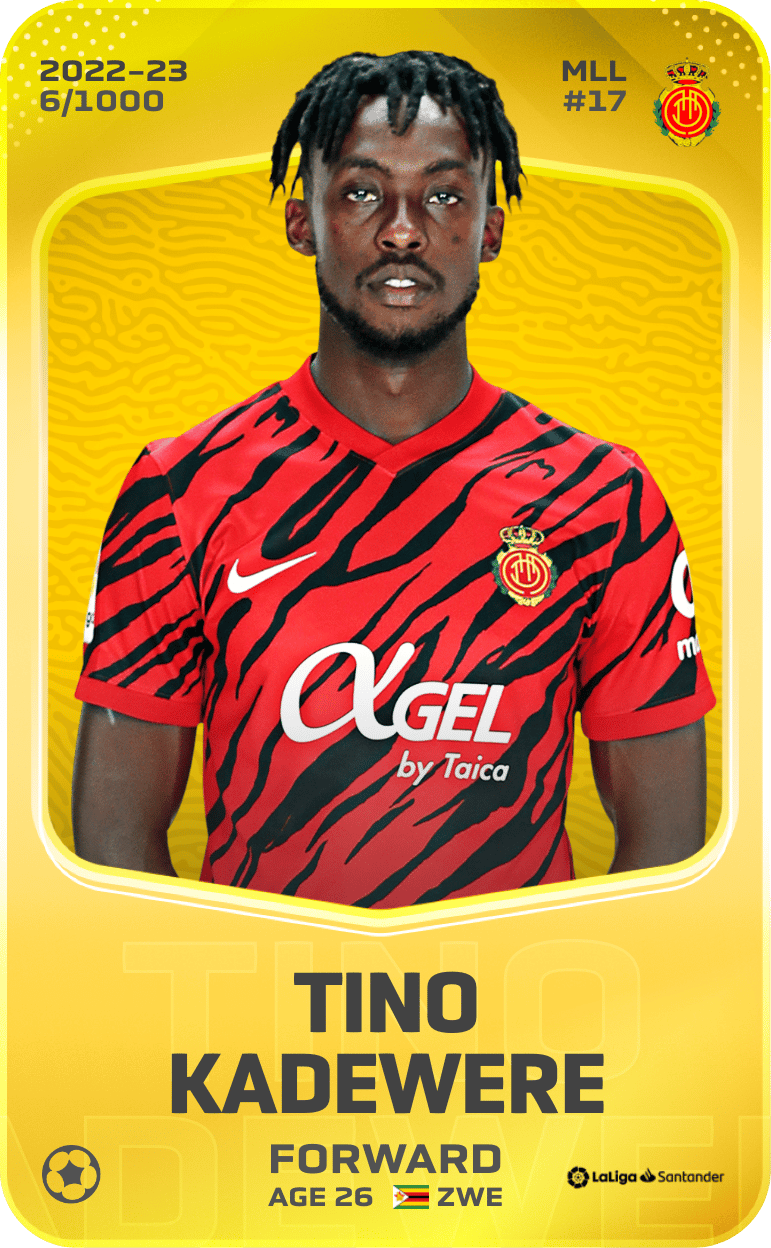 Tino Kadewere 2022-23 • Limited 6/1000