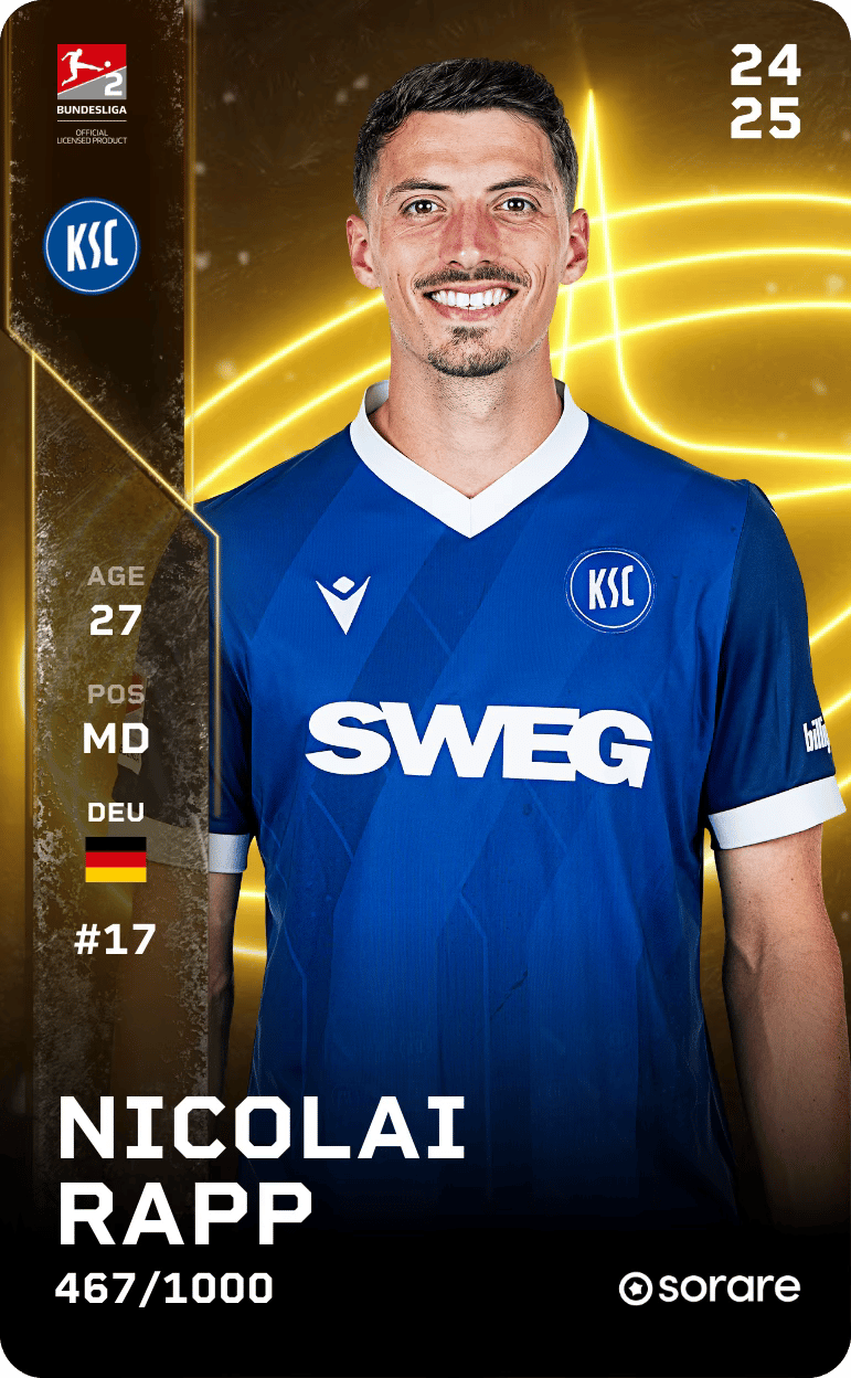 Nicolai Rapp 2024-25 • Limited 467/1000