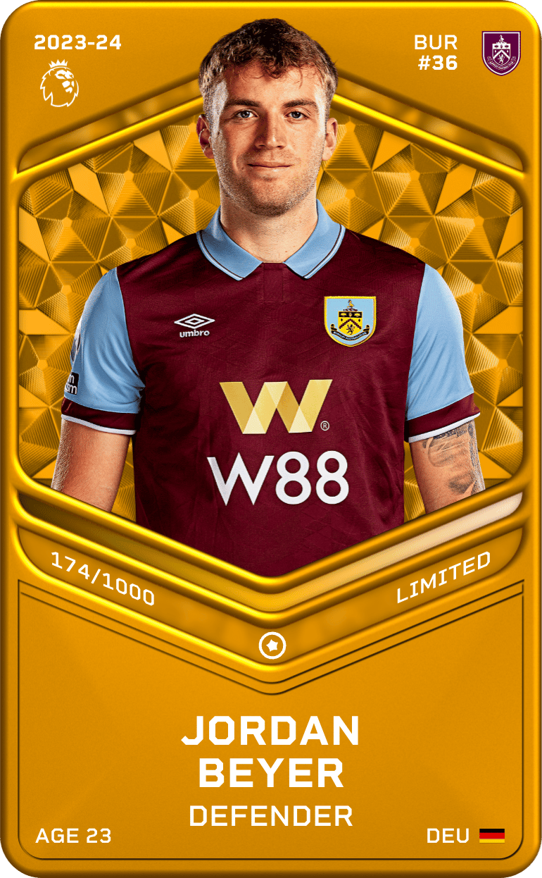 Jordan Beyer 2023-24 • Limited 174/1000