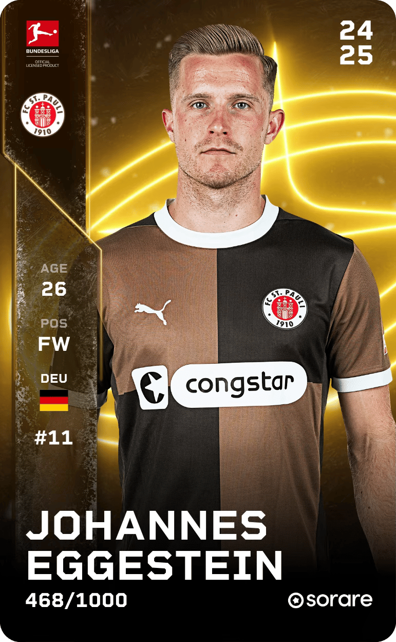 Johannes Eggestein 2024-25 • Limited 468/1000