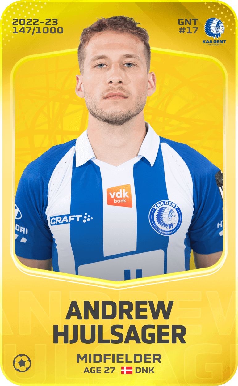 Andrew Hjulsager 2022-23 • Limited 147/1000