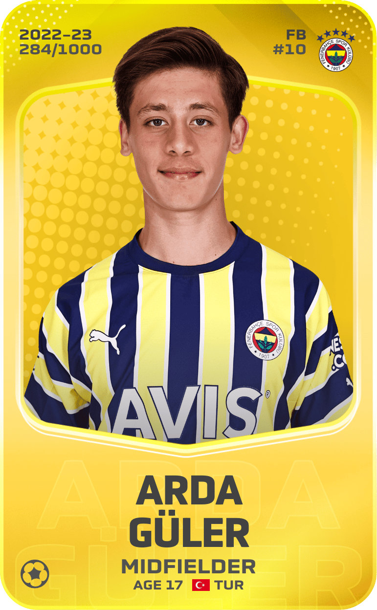 Arda Güler 2022-23 • Limited 284/1000
