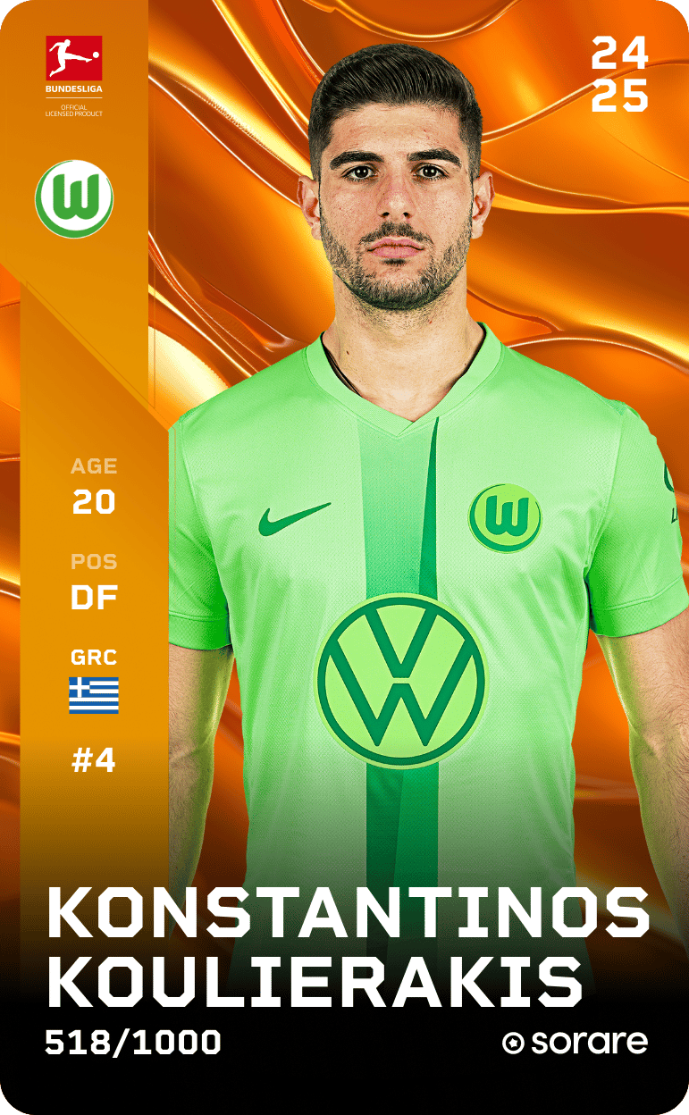 Konstantinos Koulierakis 2024-25 • Limited 518/1000