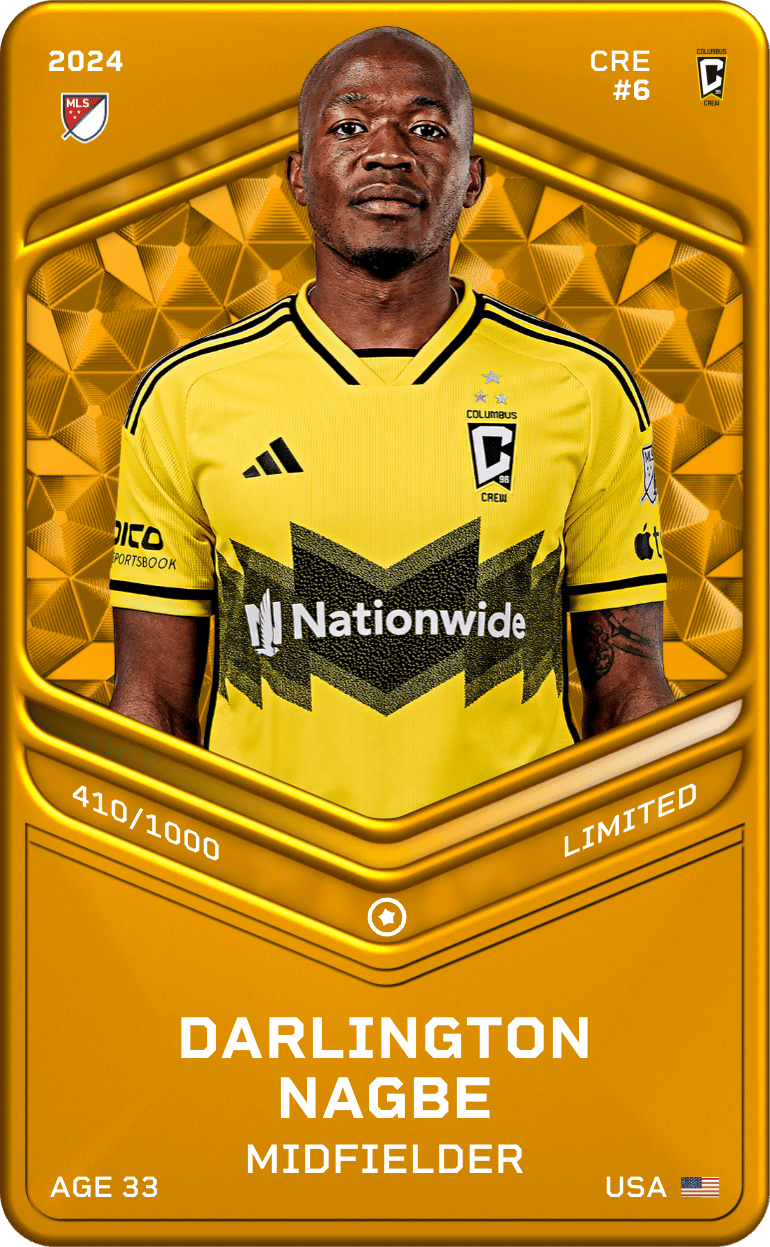 Darlington Nagbe 2024-25 • Limited 410/1000