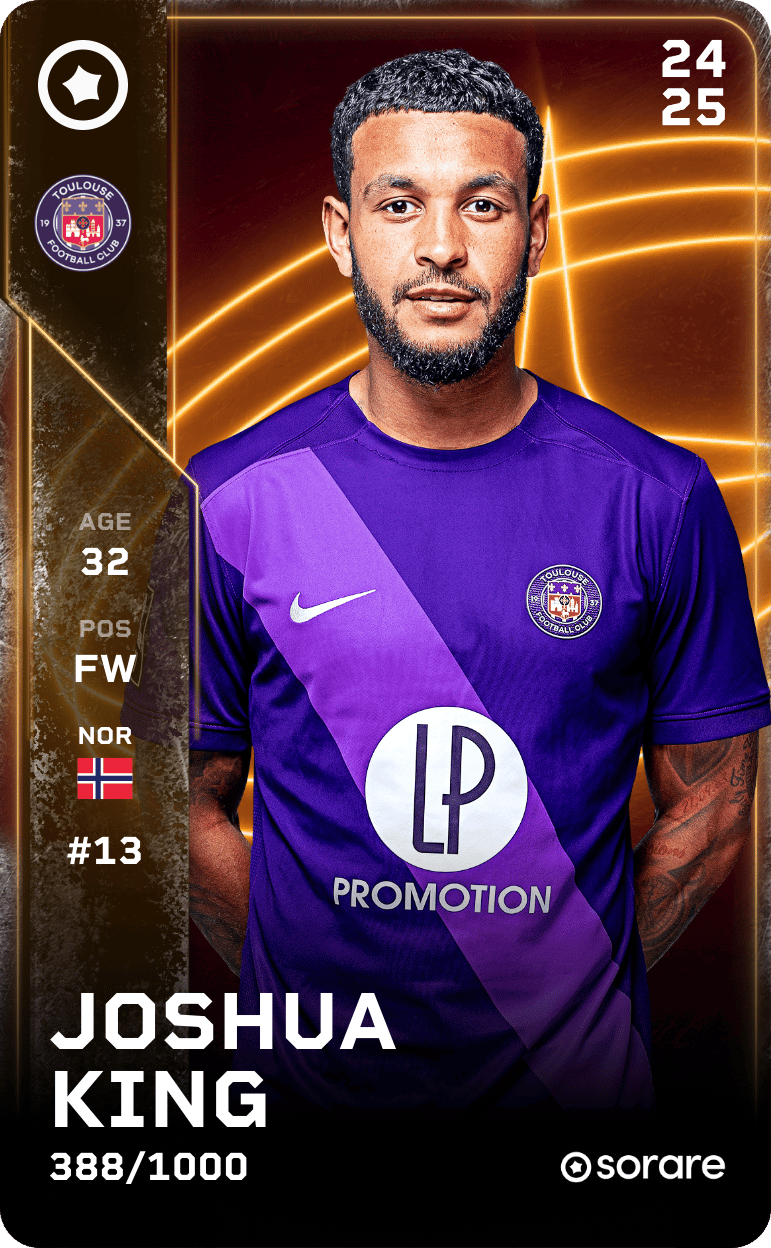 Joshua King 2024-25 • Limited 388/1000