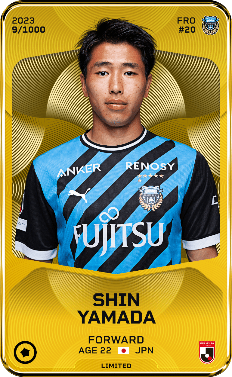 Shin Yamada 2023-24 • Limited 9/1000