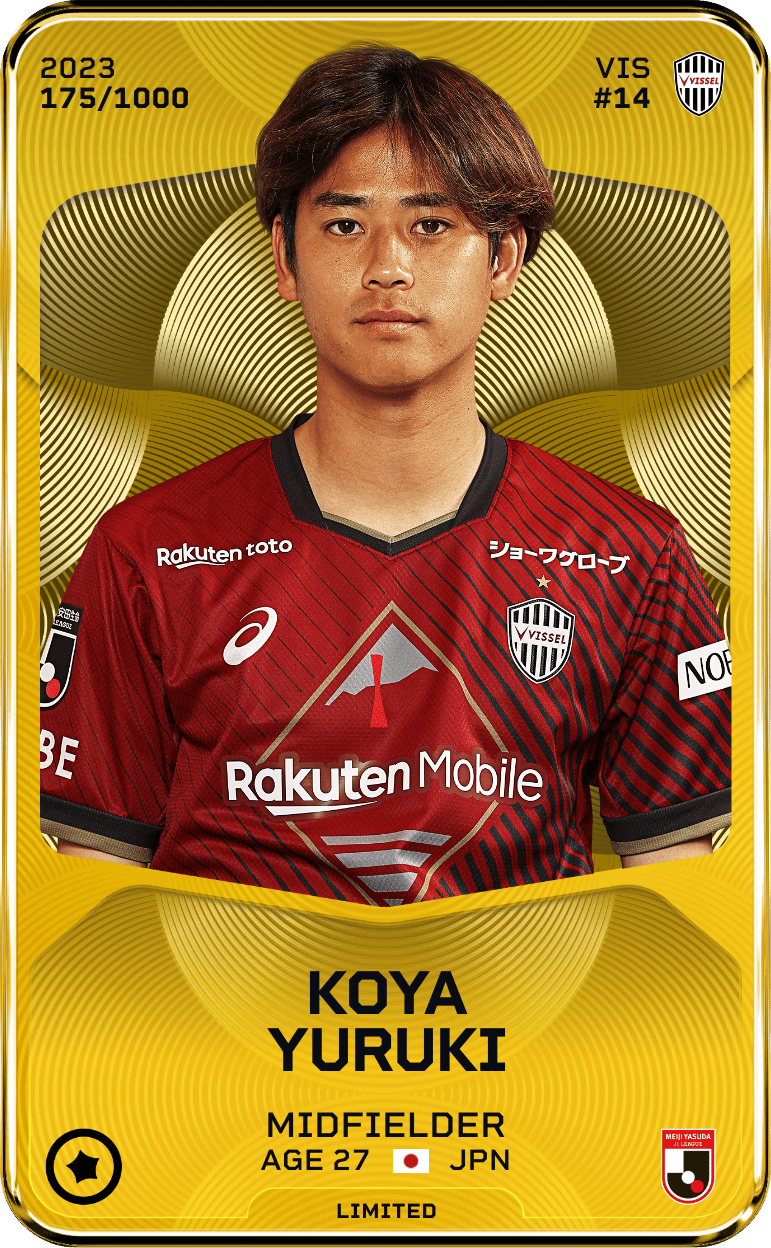 Koya Yuruki 2023-24 • Limited 175/1000