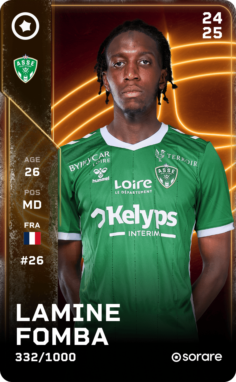Lamine Fomba 2024-25 • Limited 332/1000