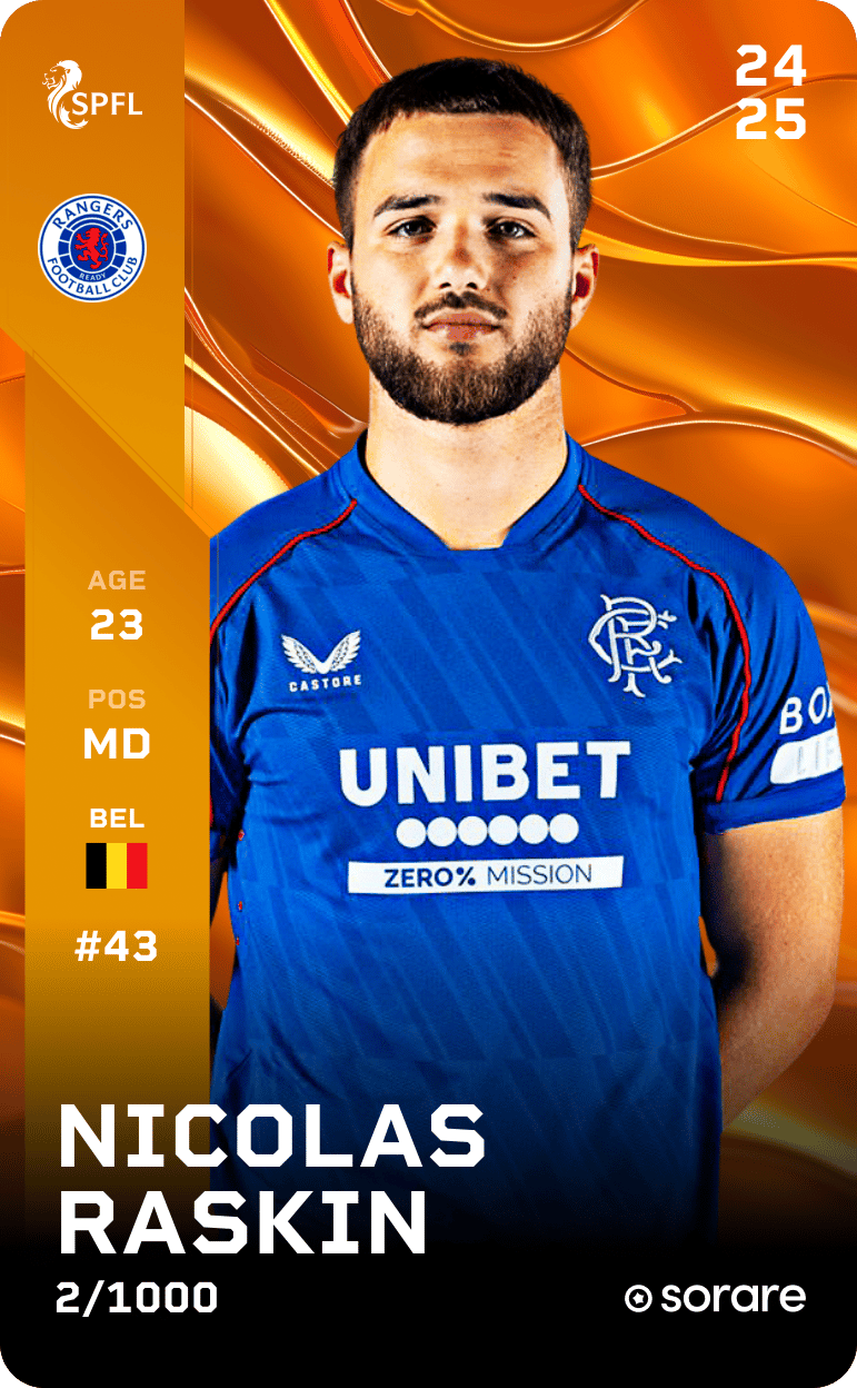 Nicolas Raskin 2024-25 • Limited 2/1000