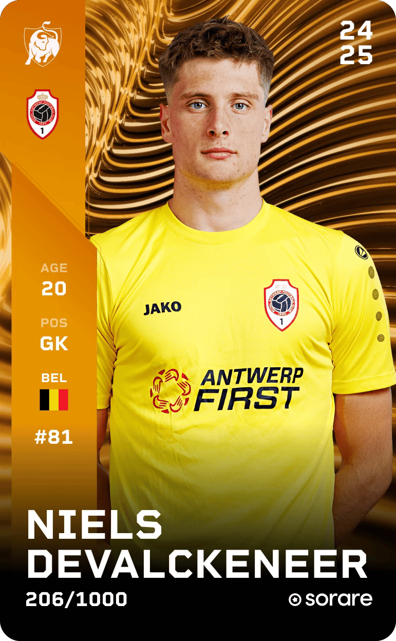 Niels Devalckeneer 2024-25 • Limited 206/1000
