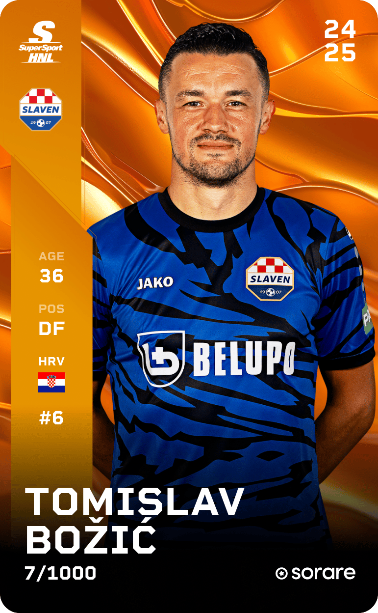 Tomislav Božić 2024-25 • Limited 7/1000