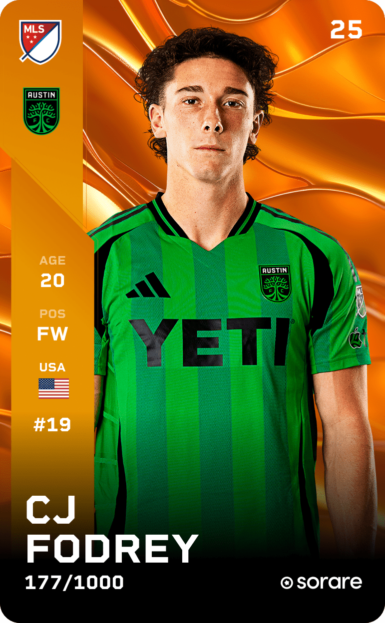 CJ Fodrey 2025-26 • Limited 177/1000