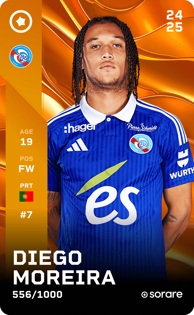 Diego Moreira 2024-25 • Limited 556/1000