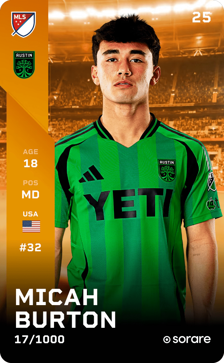 Micah Burton 2025-26 • Limited 17/1000