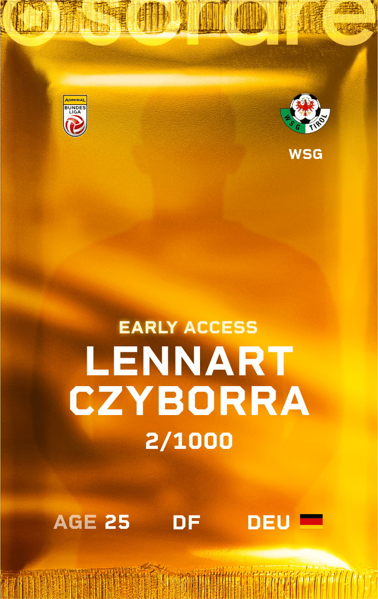 Lennart Czyborra 2024-25 • Limited 2/1000