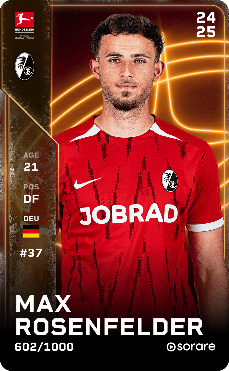 Max Rosenfelder 2024-25 • Limited 602/1000