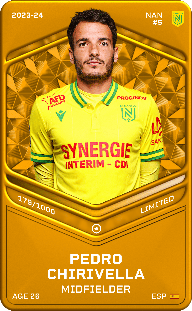 Pedro Chirivella 2023-24 • Limited 179/1000