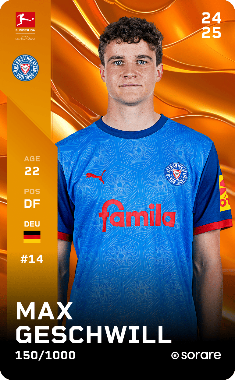 Max Geschwill 2024-25 • Limited 150/1000