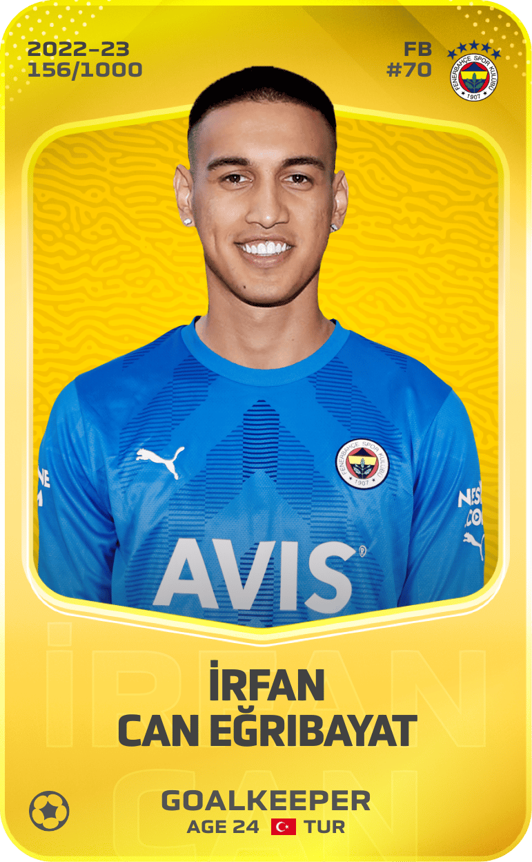 İrfan Can Eğribayat 2022-23 • Limited 156/1000