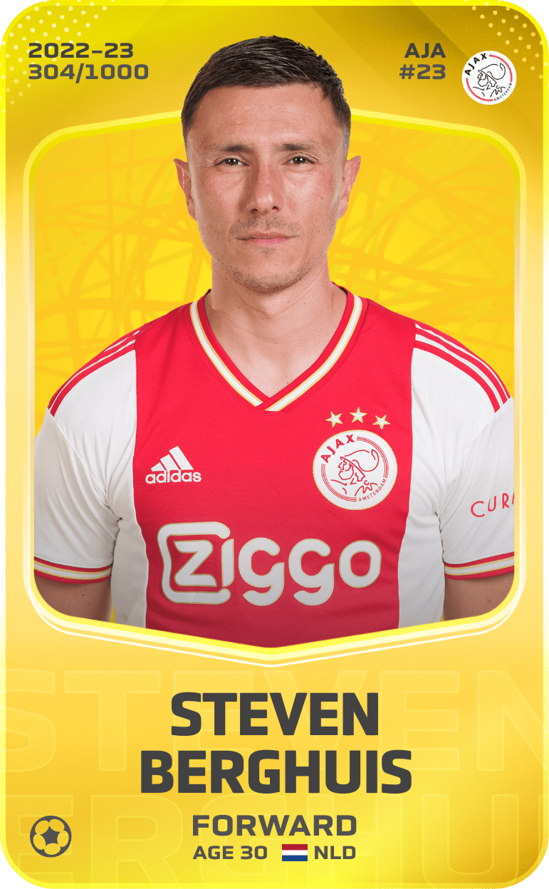 Steven Berghuis 2022-23 • Limited 304/1000