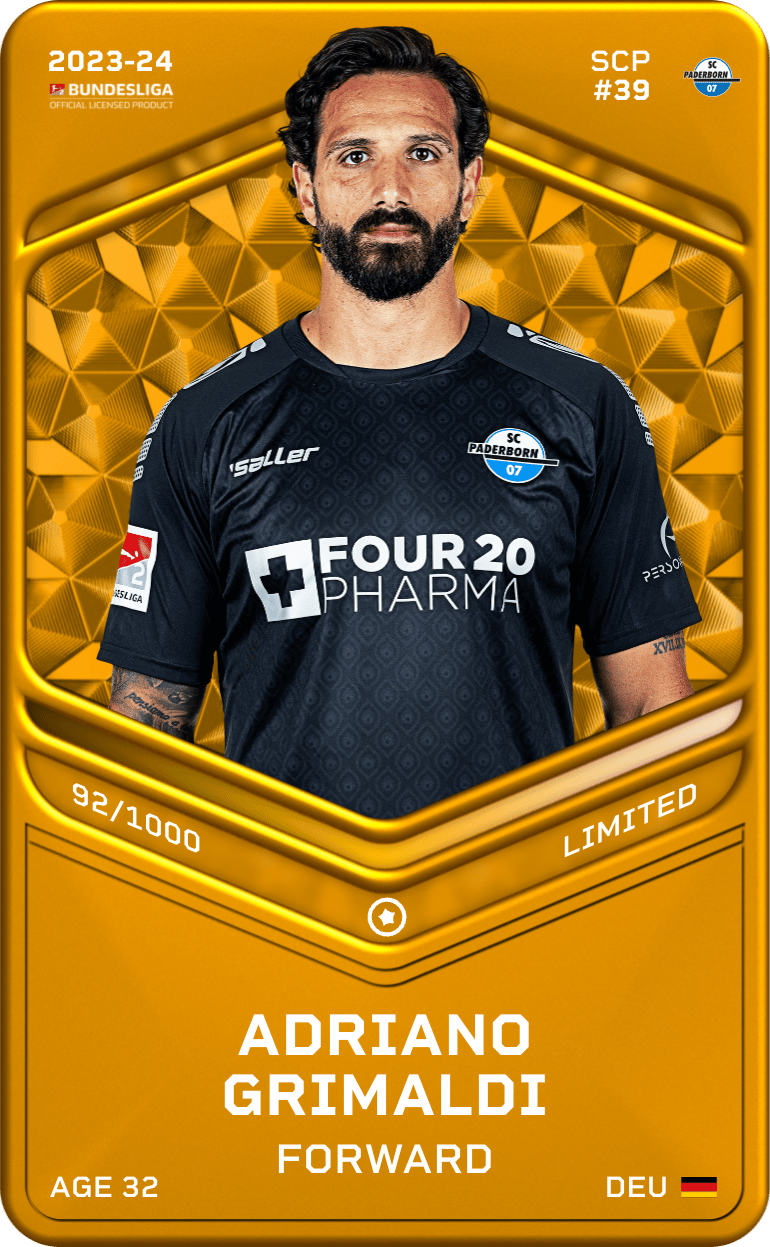 Adriano Grimaldi 2023-24 • Limited 92/1000