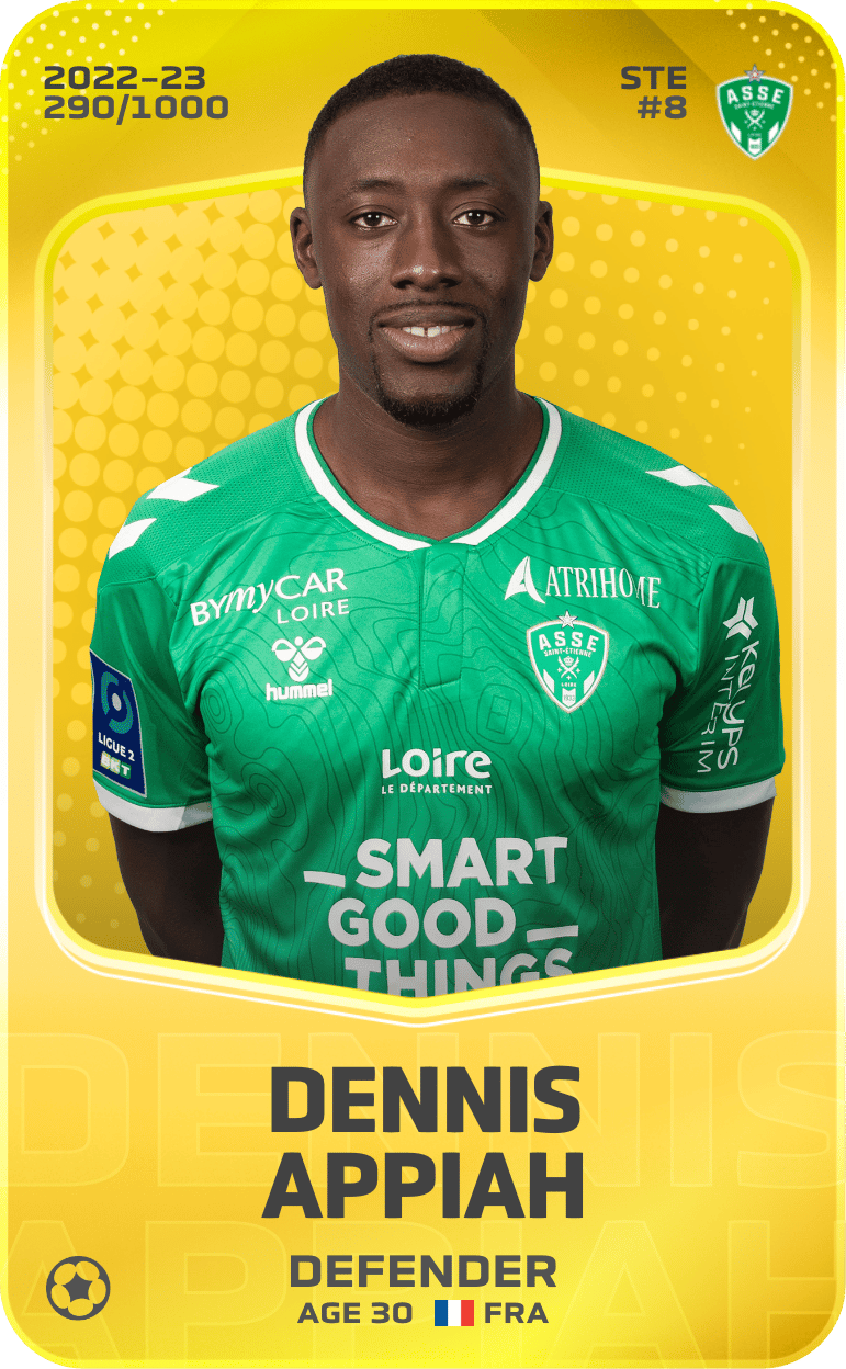 Dennis Appiah 2022-23 • Limited 290/1000