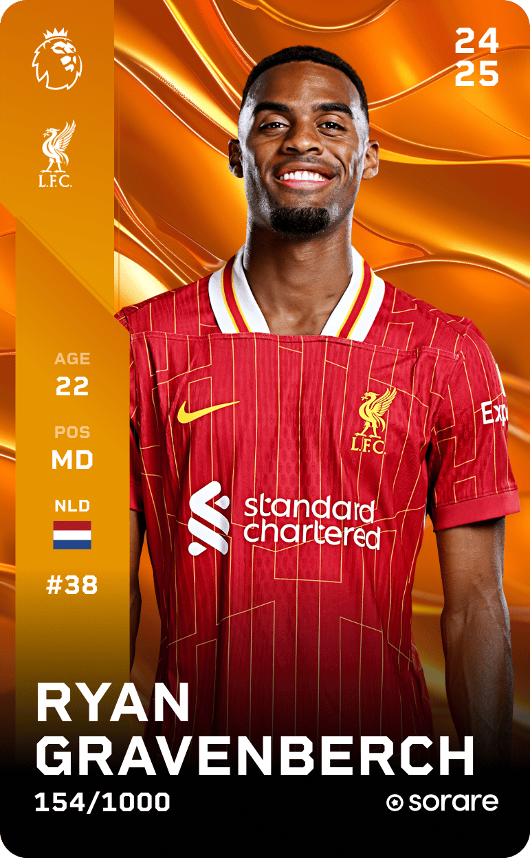Ryan Gravenberch 2024-25 • Limited 154/1000