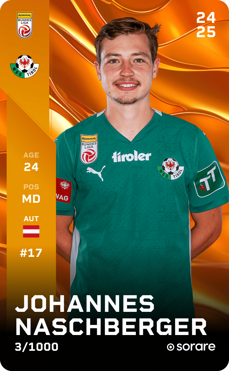 Johannes Naschberger 2024-25 • Limited 3/1000