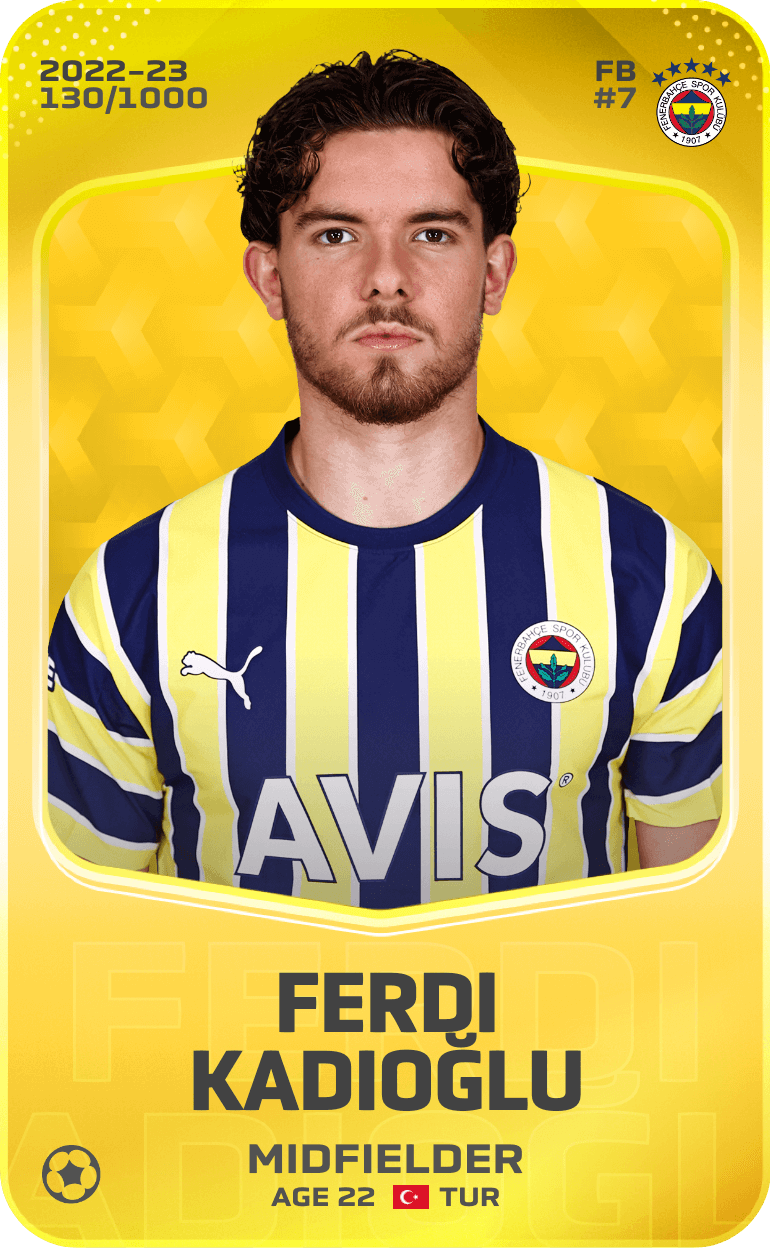 Ferdi Kadıoğlu 2022-23 • Limited 130/1000
