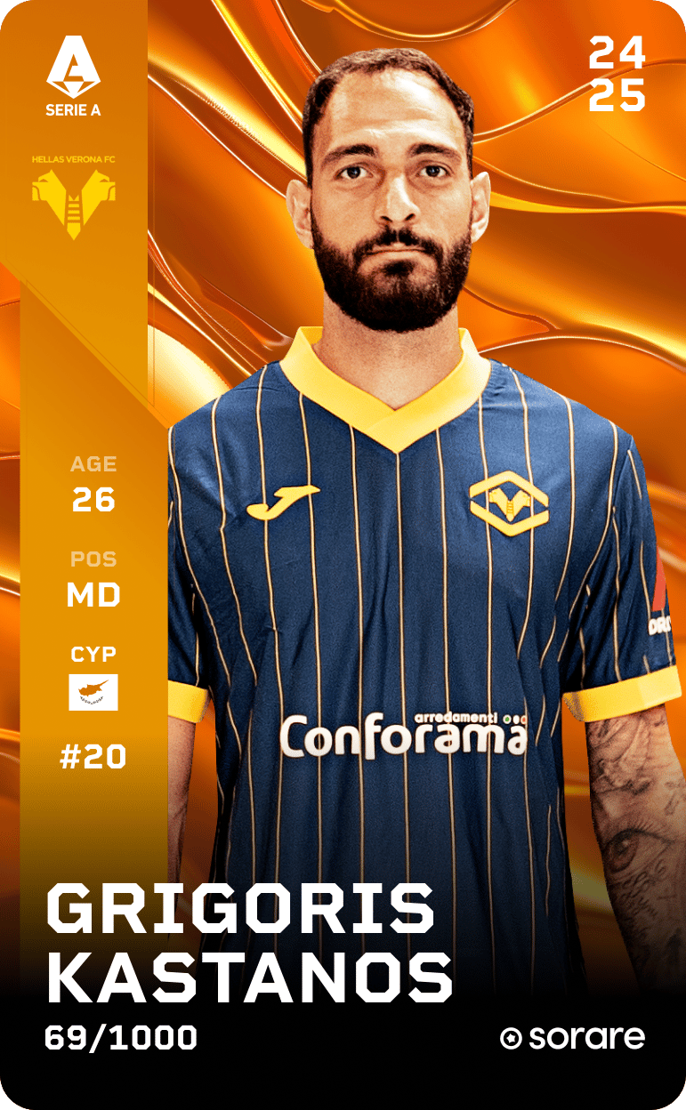 Grigoris Kastanos 2024-25 • Limited 69/1000