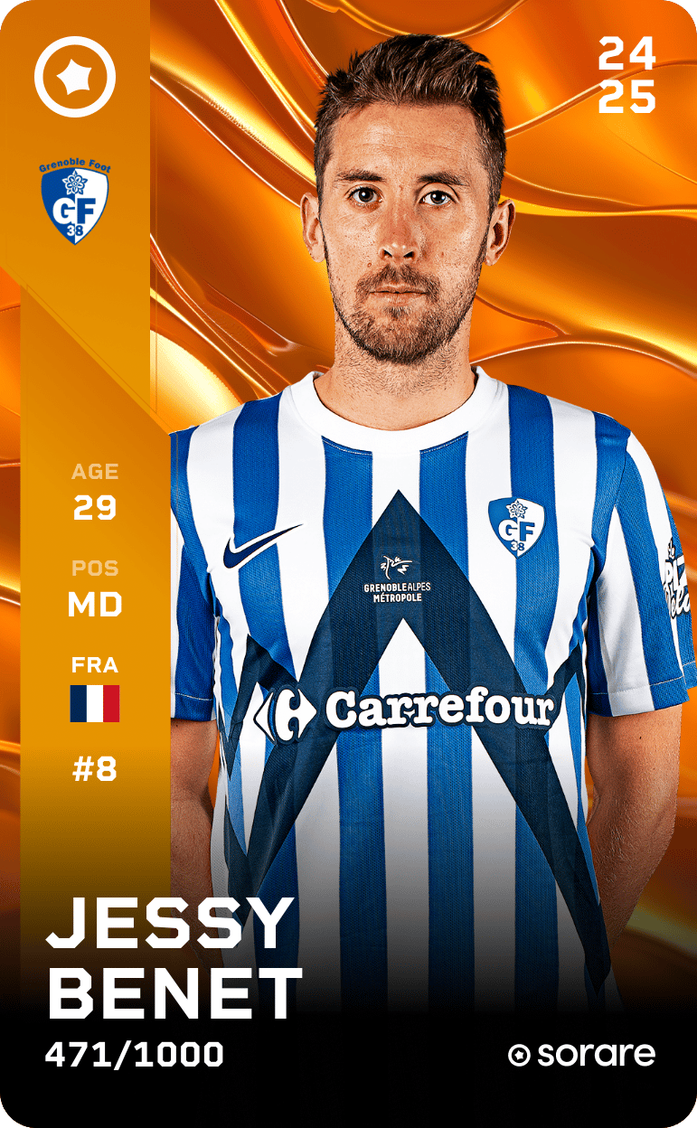 Jessy Benet 2024-25 • Limited 471/1000