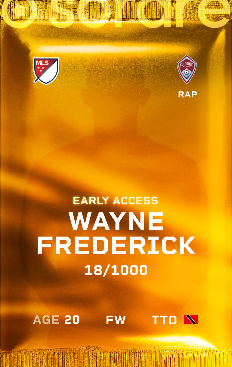 Wayne Frederick 2025-26 • Limited 18/1000