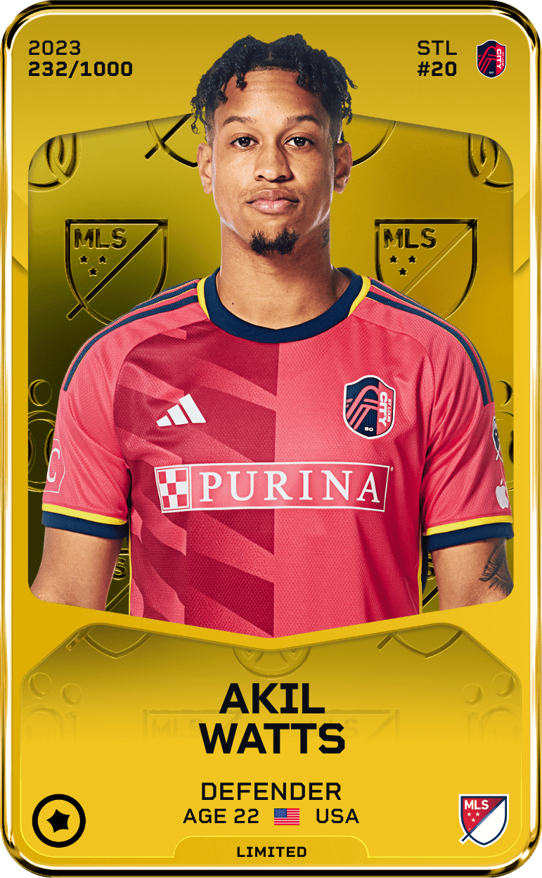 Akil Watts 2023-24 • Limited 232/1000