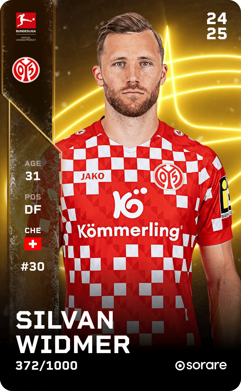 Silvan Widmer 2024-25 • Limited 372/1000