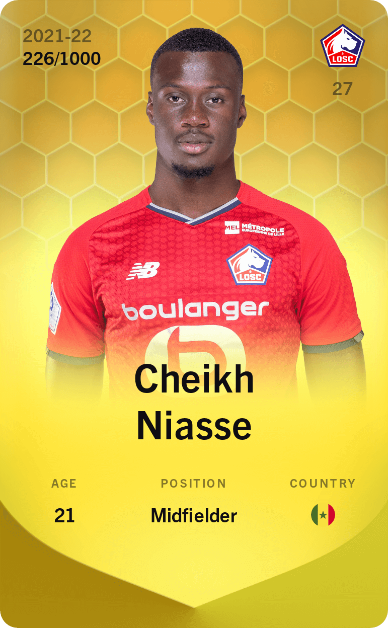 Cheikh Niasse 2021-22 • Limited 226/1000
