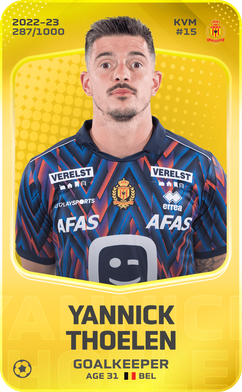Yannick Thoelen 2022-23 • Limited 287/1000