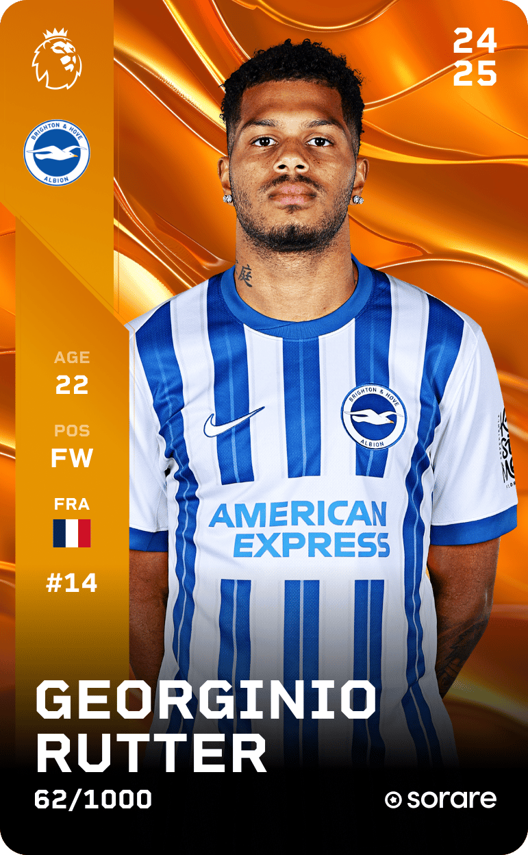 Georginio Rutter 2024-25 • Limited 62/1000