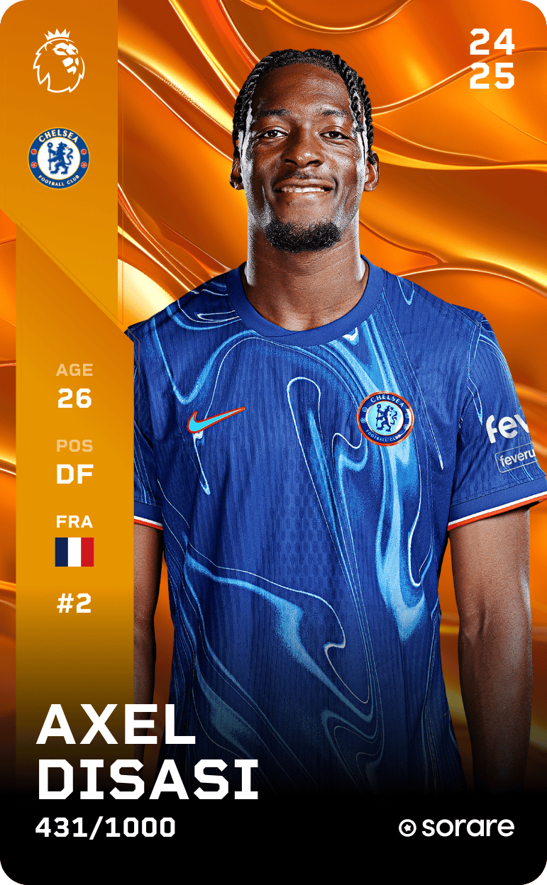 Axel Disasi 2024-25 • Limited 431/1000