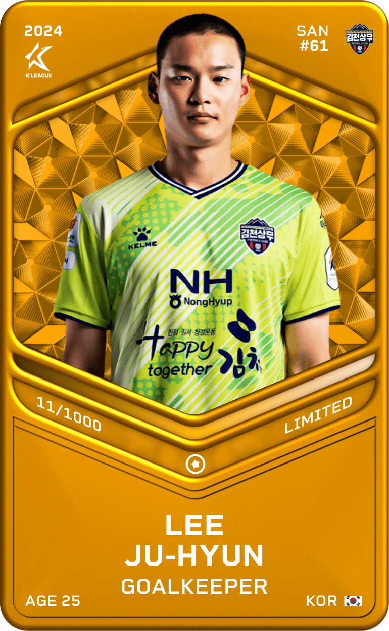 Lee Ju-Hyun 2024-25 • Limited 11/1000