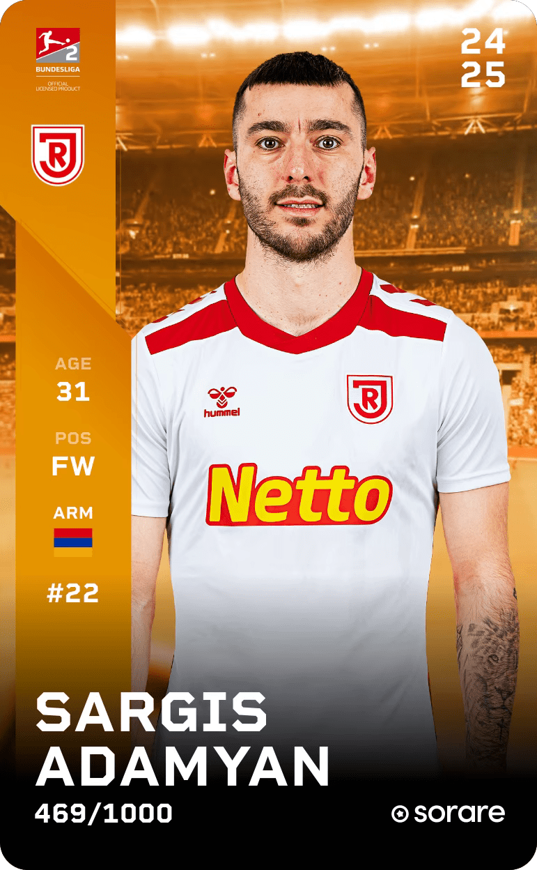 Sargis Adamyan 2024-25 • Limited 469/1000