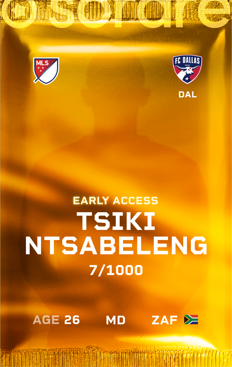 Tsiki Ntsabeleng 2025-26 • Limited 7/1000