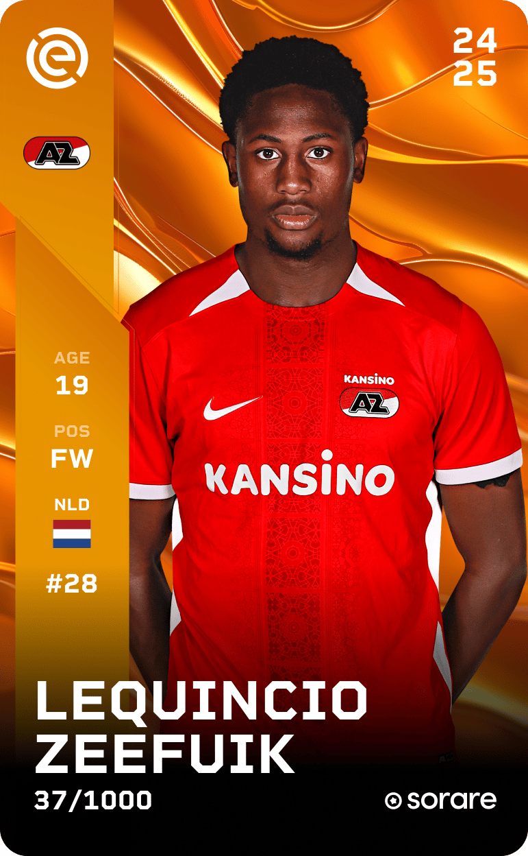 Lequincio Zeefuik 2024-25 • Limited 37/1000