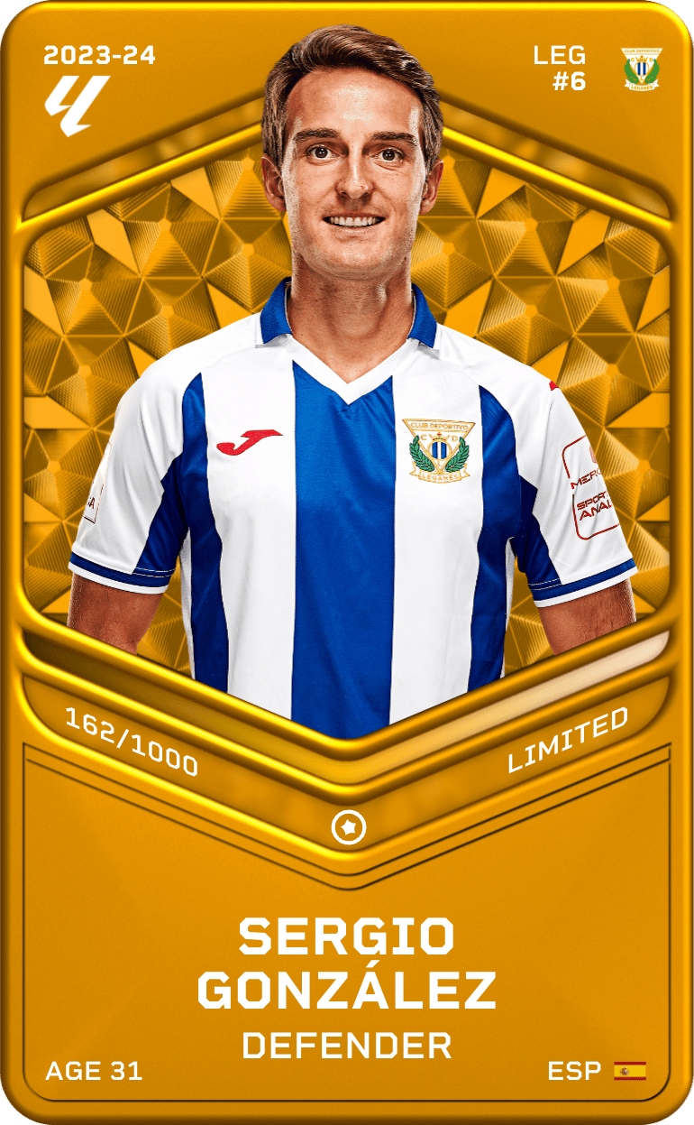 Sergio González 2023-24 • Limited 162/1000