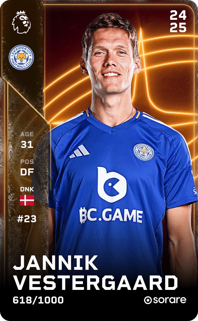 Jannik Vestergaard 2024-25 • Limited 618/1000