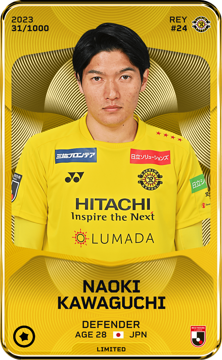Naoki Kawaguchi 2023-24 • Limited 31/1000