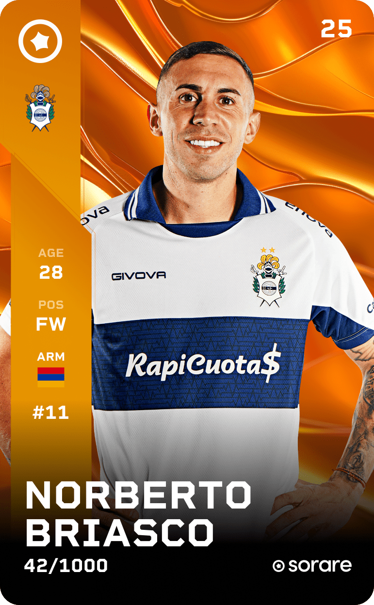 Norberto Briasco 2025-26 • Limited 42/1000