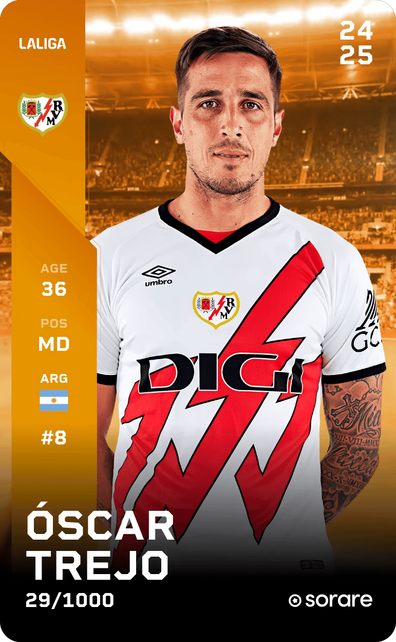 Óscar Trejo 2024-25 • Limited 29/1000