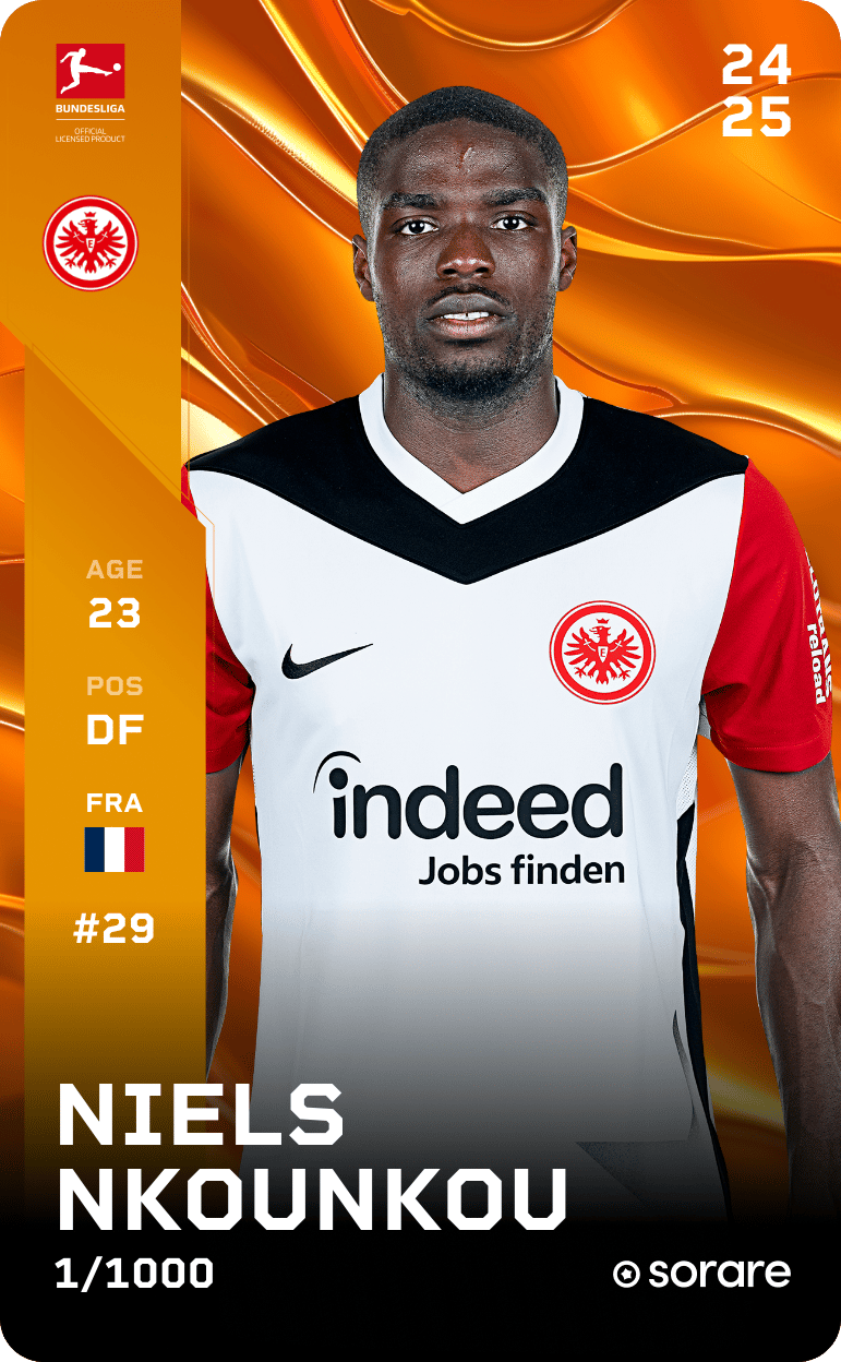 Niels Nkounkou 2024-25 • Limited 1/1000