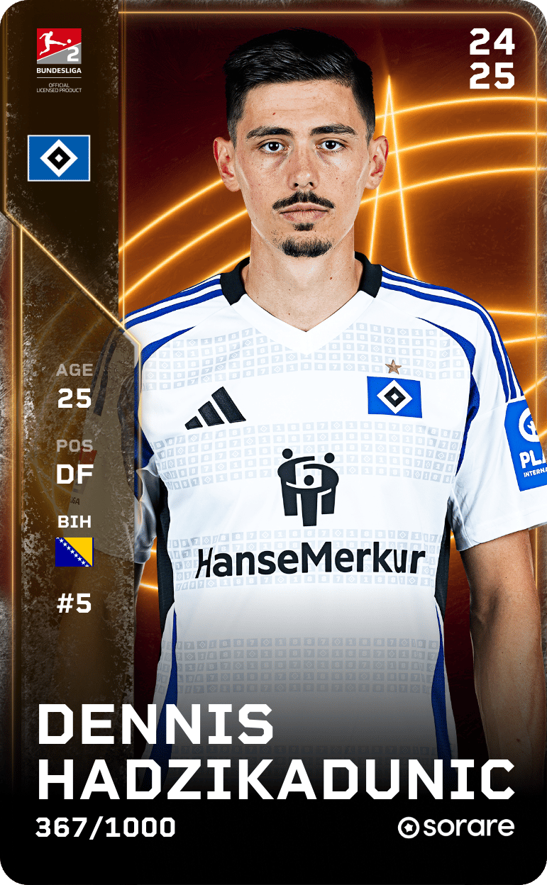 Dennis Hadzikadunic 2024-25 • Limited 367/1000