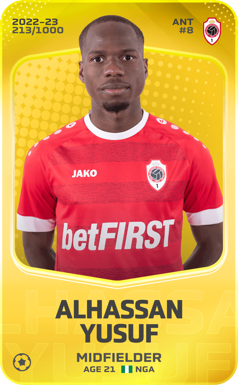 Alhassan Yusuf 2022-23 • Limited 213/1000